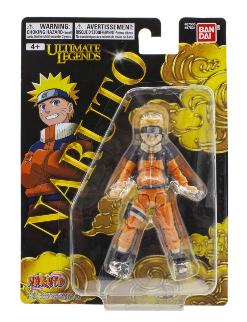 Anime Heroes - Naruto Jovem – Figuras Ultimate Legends