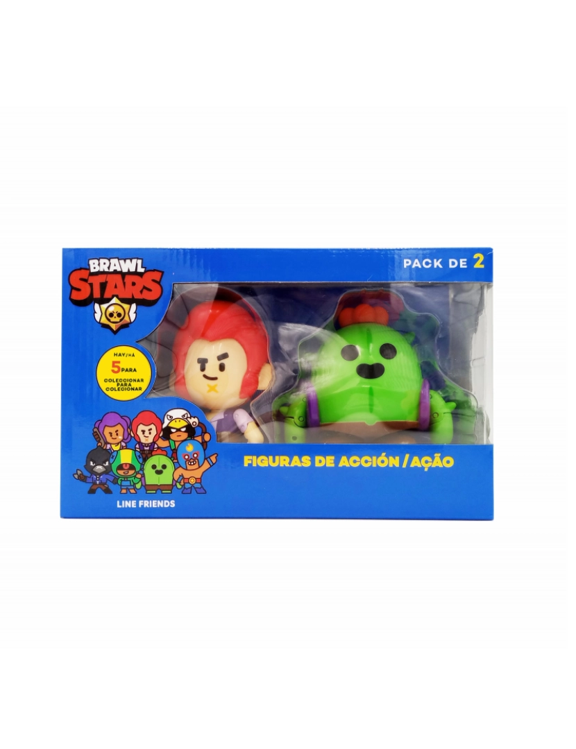 imagem de Figuras Brawl Stars - Pack de 2 Figuras (10cm)3