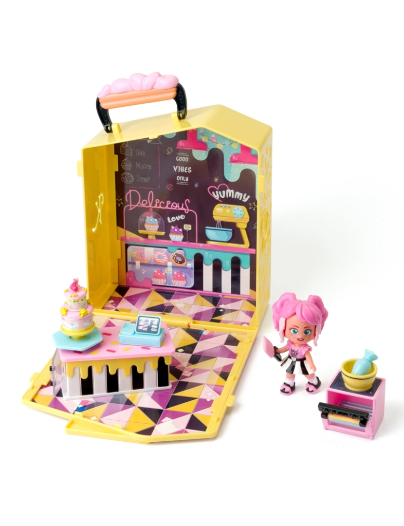 imagem de KookyLoos - PlaySet Tiffany's PopUp Bakery1