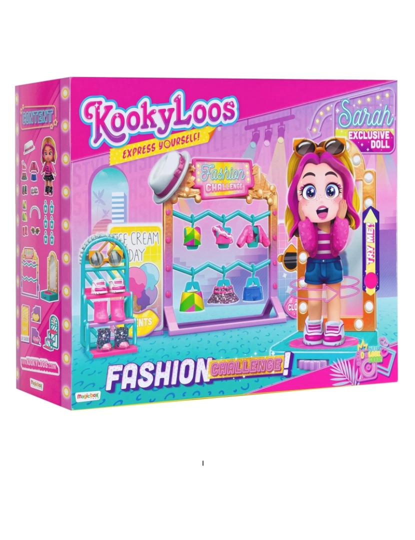 Kookyloos - KookyLoos - PlaySet Fashion Challenge