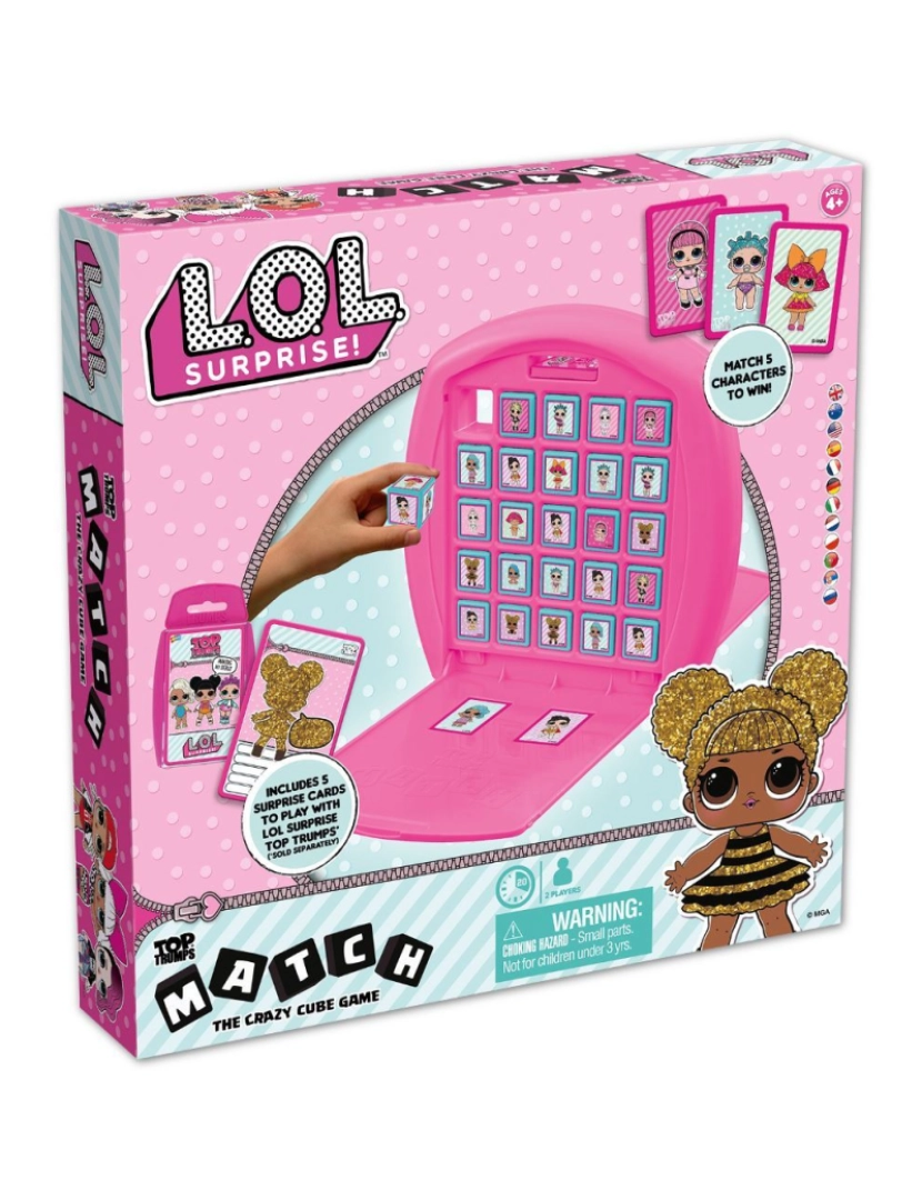 Jogo de Cartas Top Trumps L.O.L. Surprise - Creative Toys - Jogos