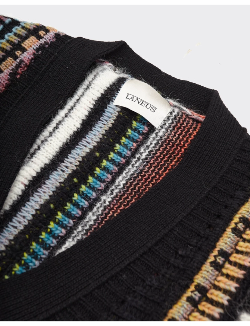 imagem de Cardigan Jaquard Nero2