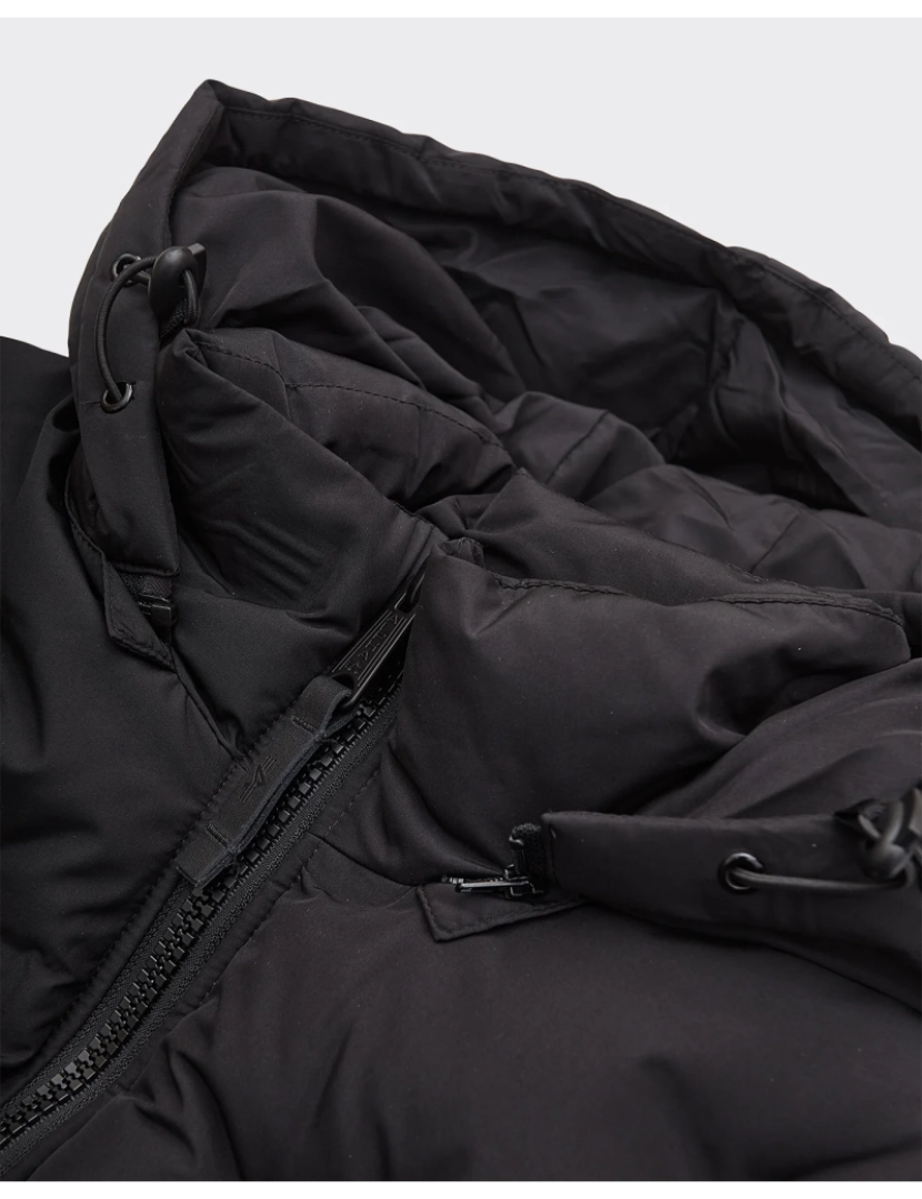 imagem de Giacca Logo Puffer Nero2