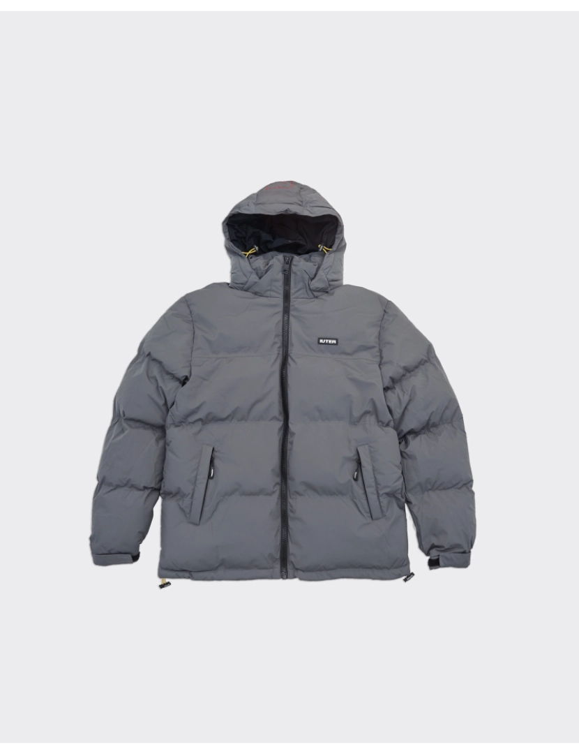 Iuter - Puffer Zip Grigio