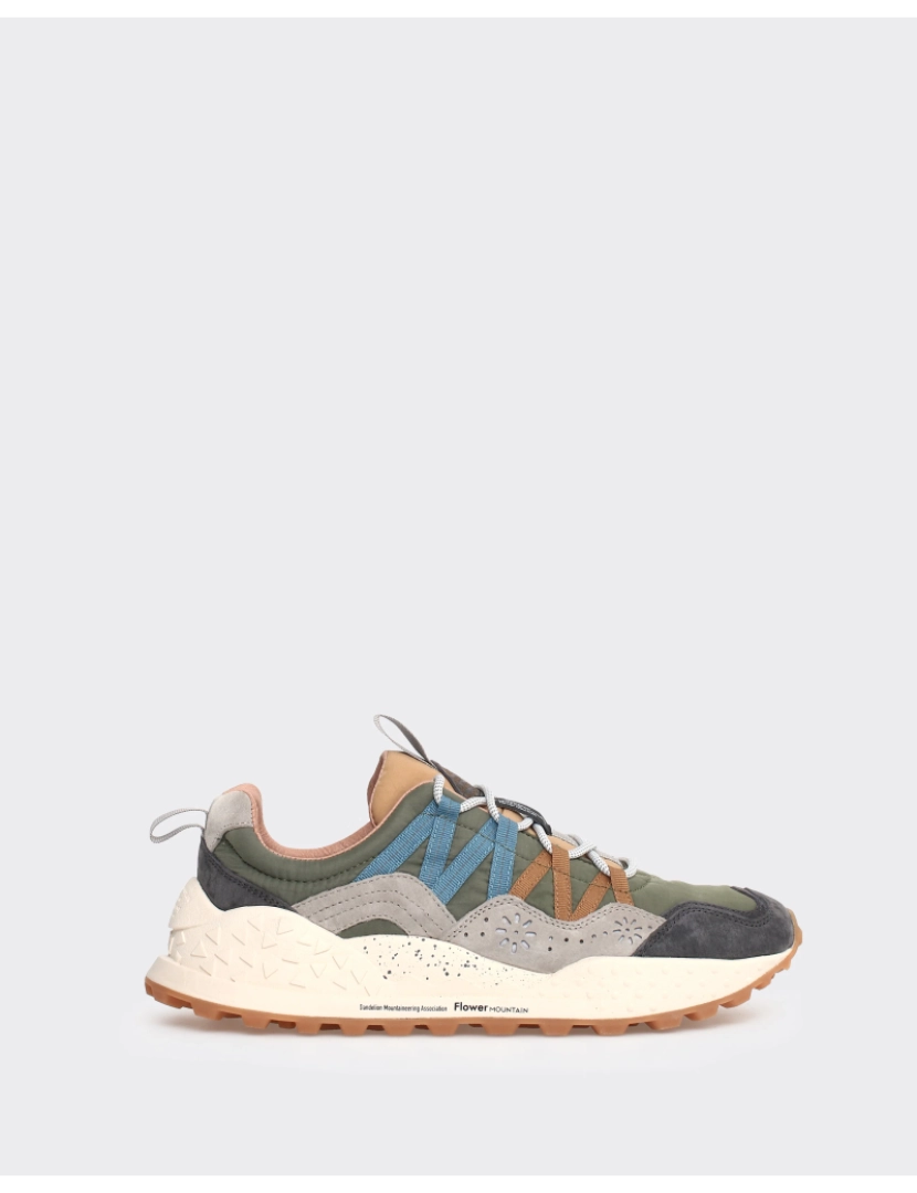 imagem de Sneaker Washi militar bege1