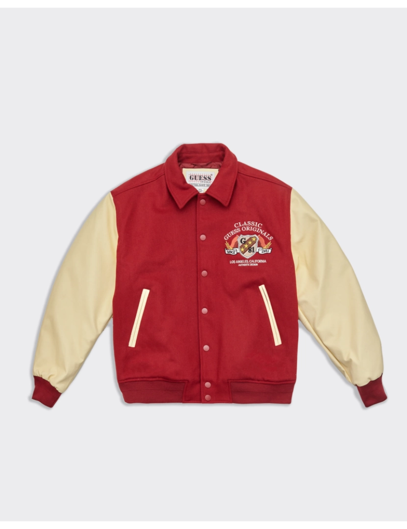 imagem de Varsity Authentic Letterman Rosso1