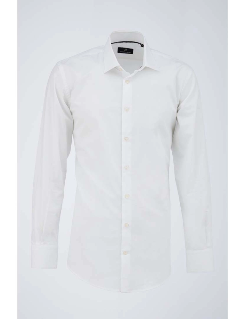 imagem de Camisa Classica Cintada Branco3