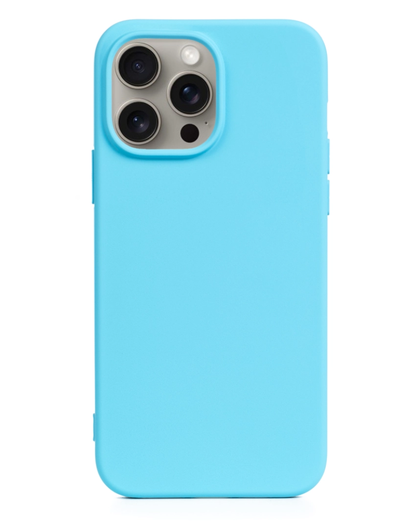 Capa Iphone 15 Pro Max Si Azul
