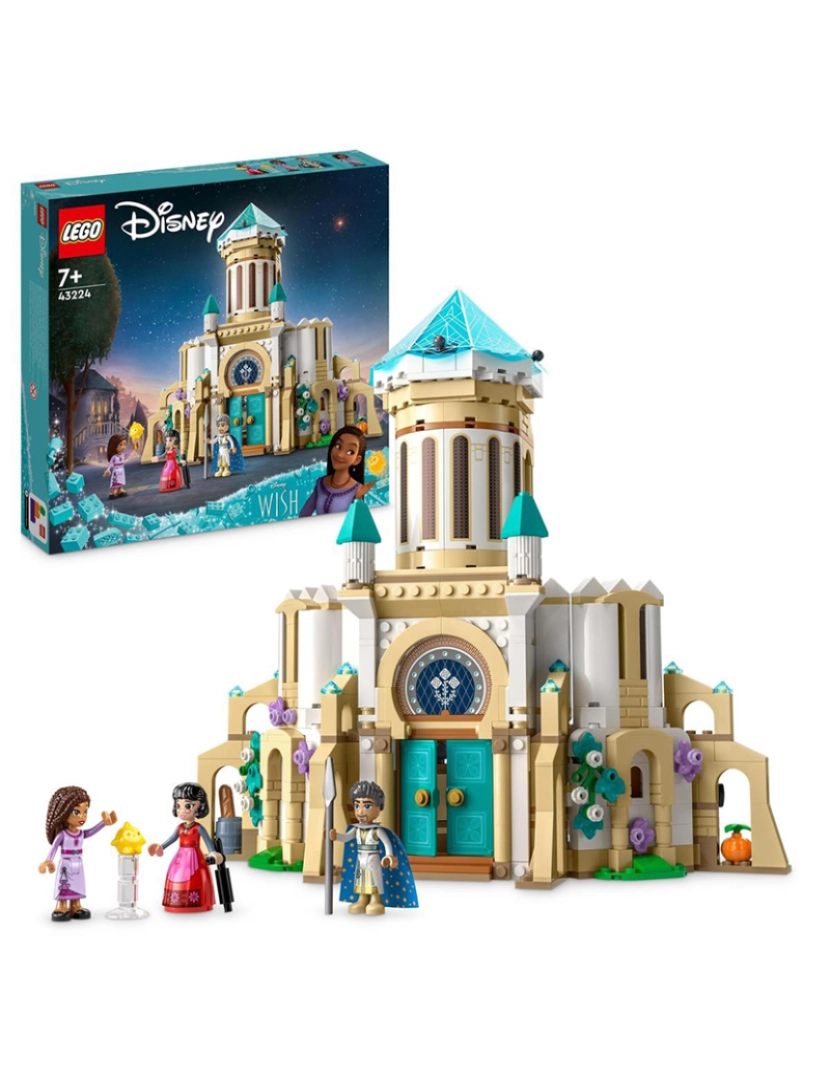 Lego - LEGO DISNEY O CASTELO REI MAGNIFICO 43224