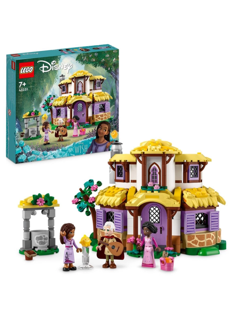 Lego - LEGO DISNEY O CHALE DA ASHA 43231