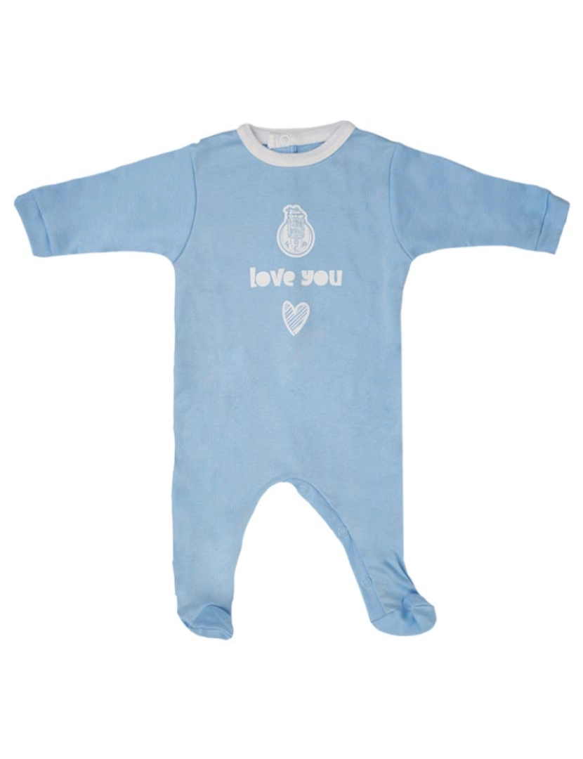 FCPorto - Babygrow Menino Azul love You