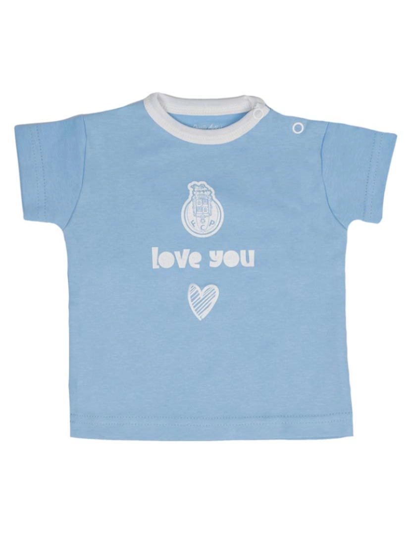 FCPorto - T-shirt Menino Azul love You