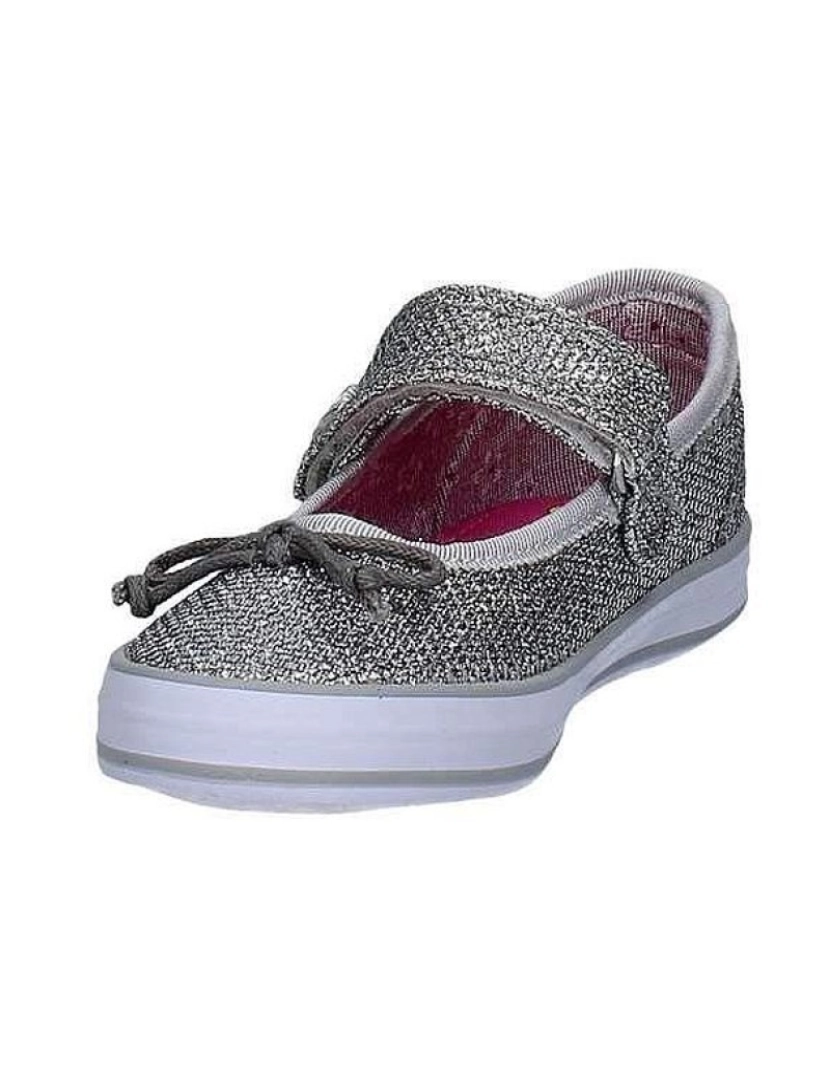 imagem de Lona sapatos de prata de menina Lulu 21179-325