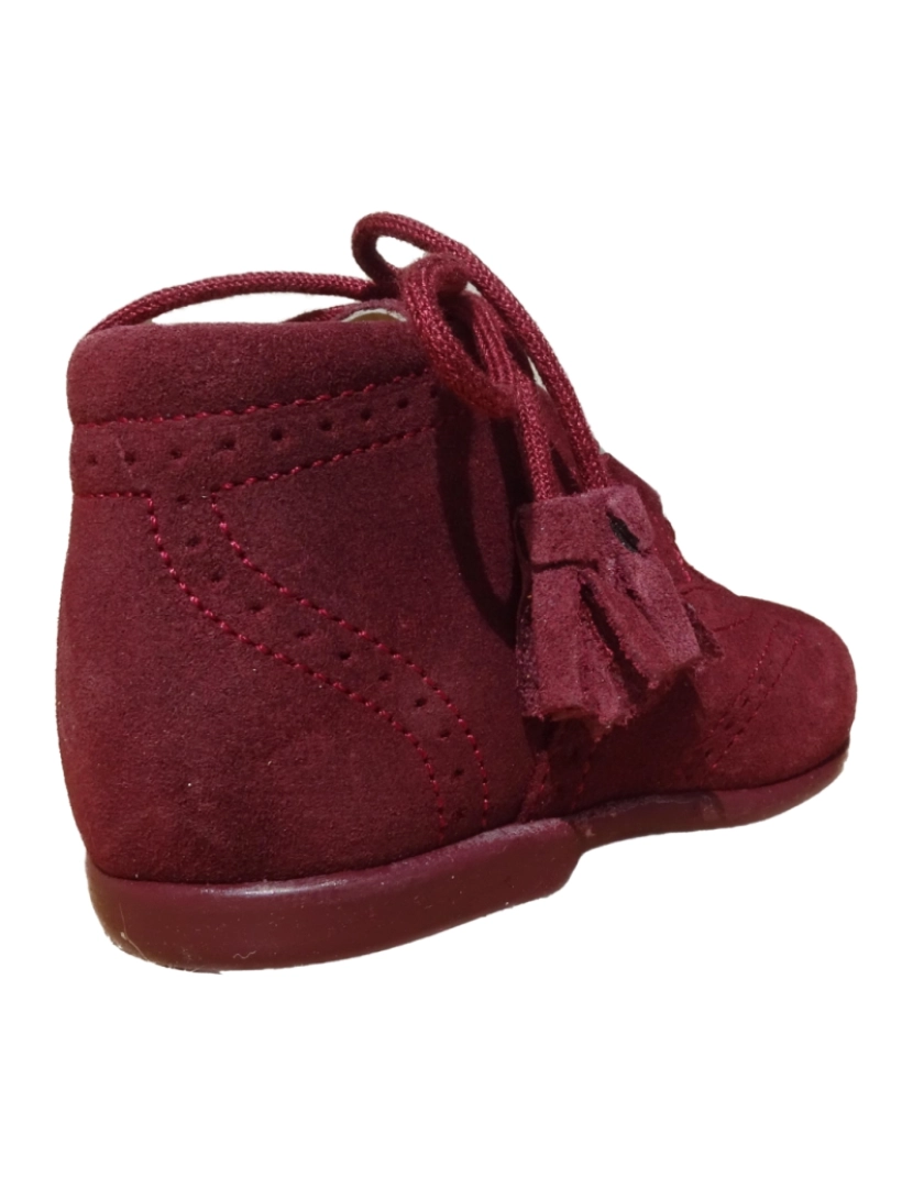 imagem de Botas de couro vermelho do bebê frias 22181-18 (Tallas 18-24)2