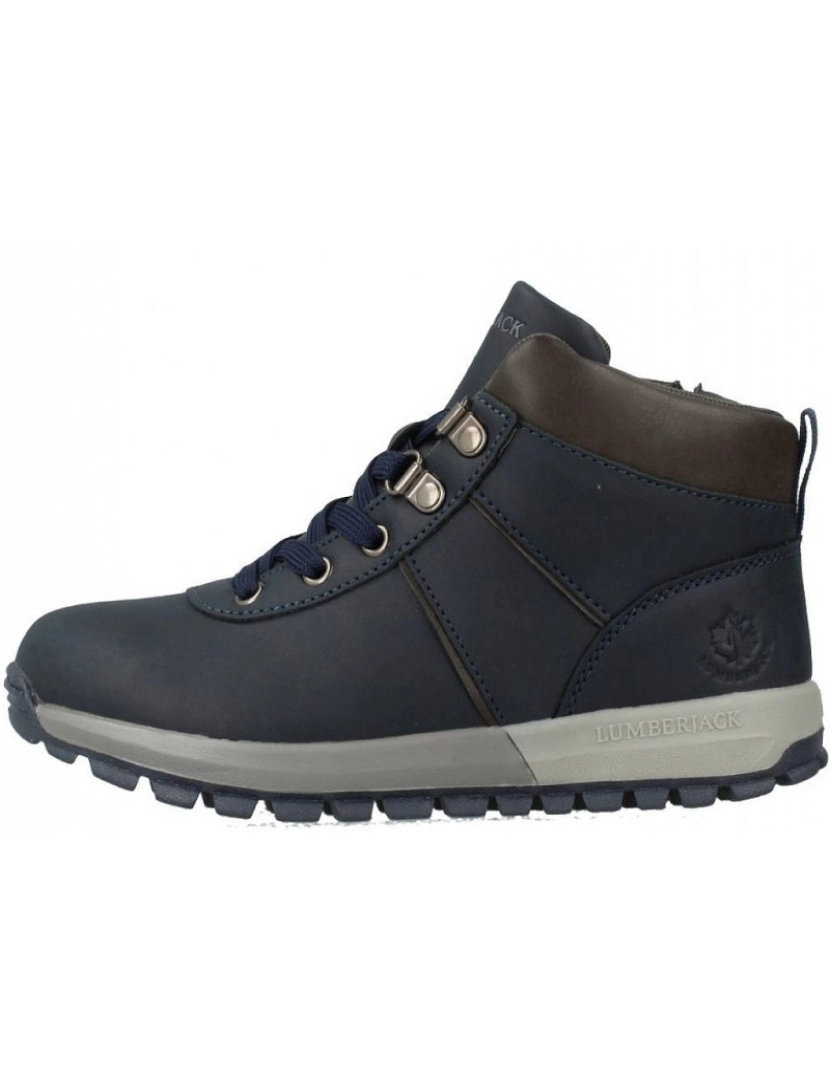 Lumberjack - Botas de couro azul Lumberjack 22337-28 (tamanhos 28 a 37)