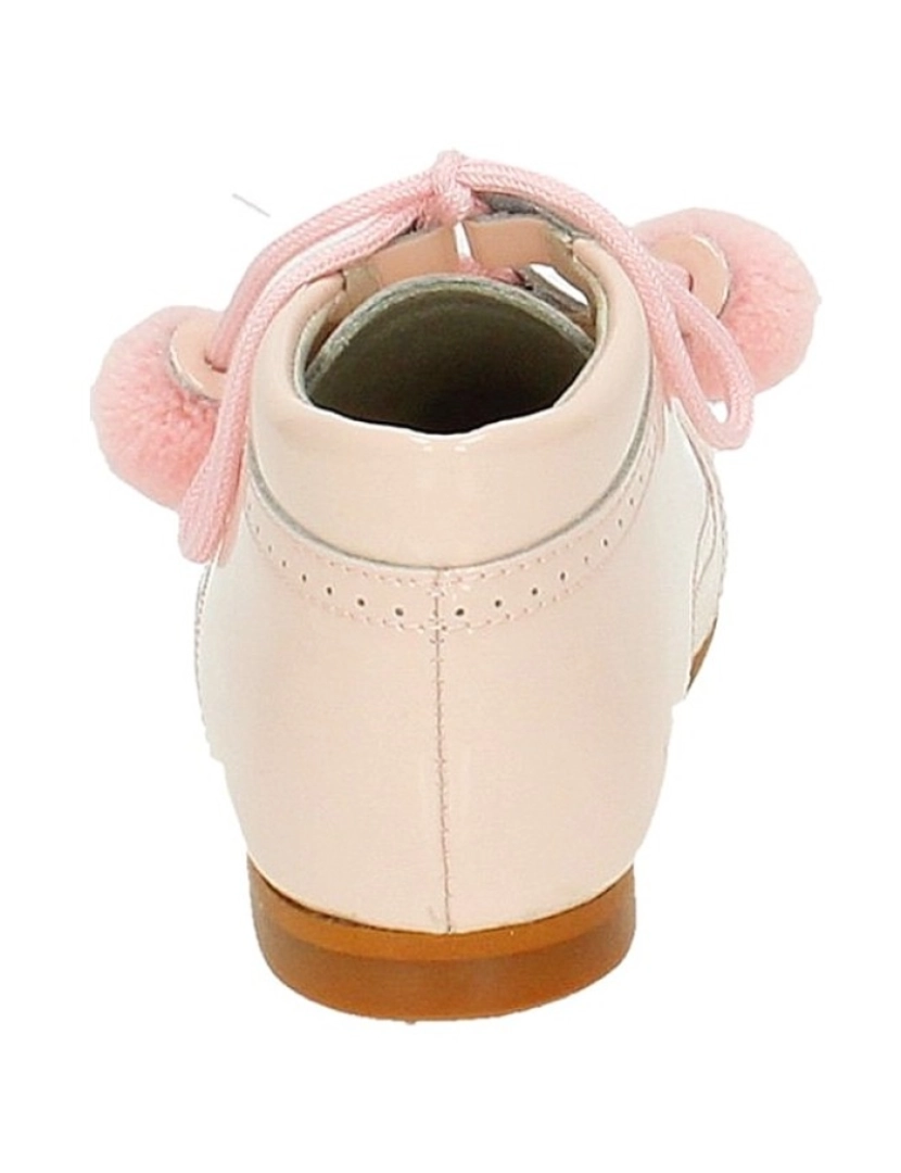 imagem de Botas de couro rosa bebê Bambineli 22608-18 (Tamanhos 18 a 27)4