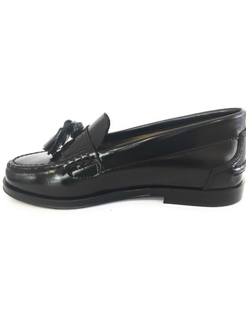 imagem de Yowas Black Leather Moccasins 23995-28 (Tamanhos 28 a 41)2