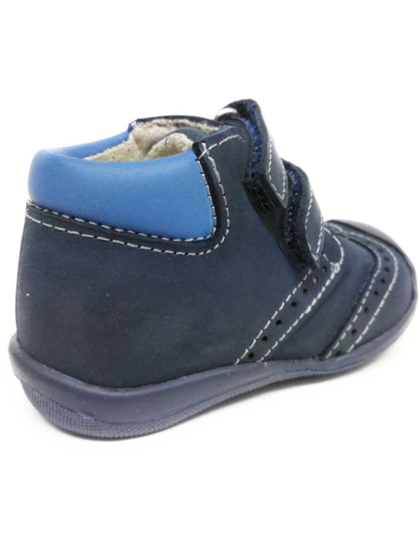 imagem de Botas de couro azul bebê frios 23318-18 (Tallas 18-22)3