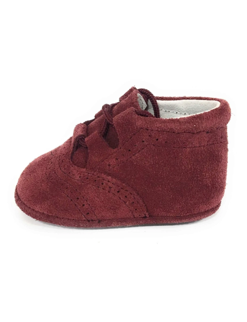 imagem de Botas de couro de bebê vermelho Roly Poly 23343-16 (Tallas 16-19)1