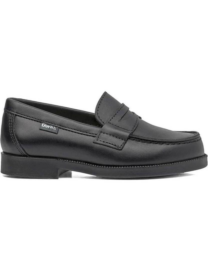 imagem de Mocassins de couro preto Gorila 23443-28 (tamanhos 28 a 45)2