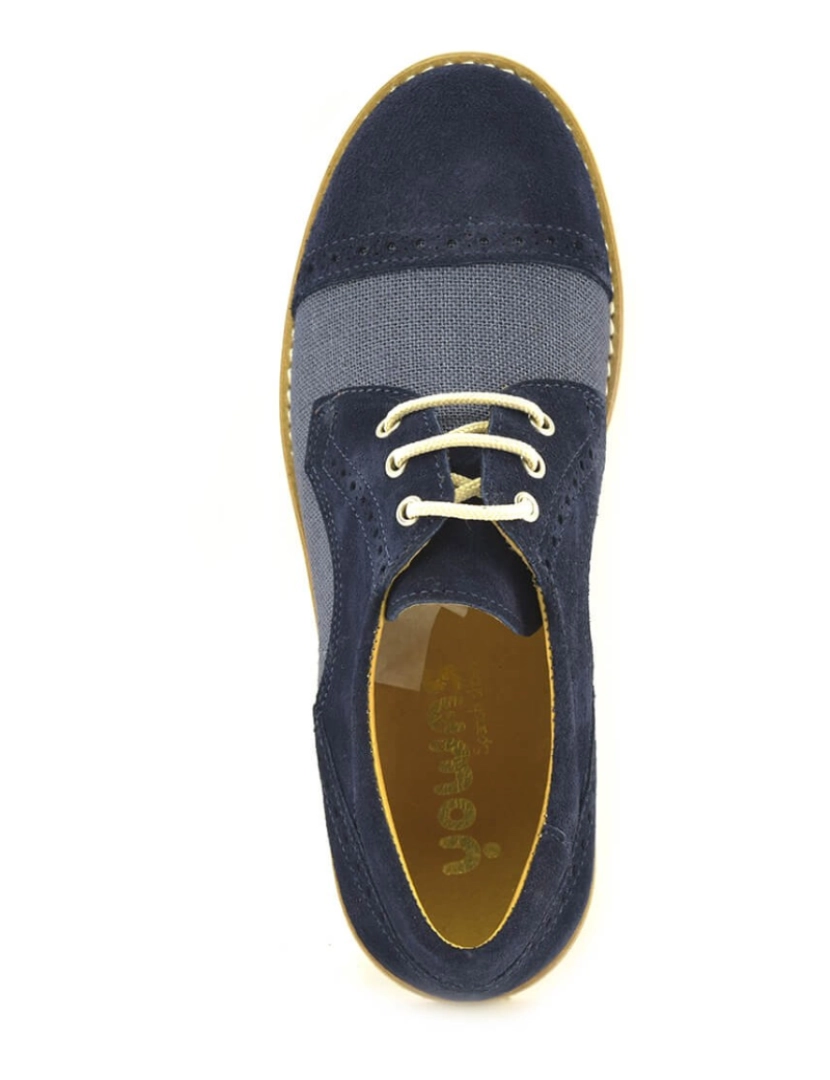 imagem de Yowas Blue Leather Moccasins 21533-31 (Tallas de 31 a 42)3