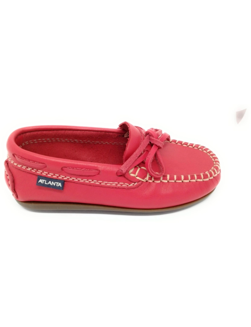 Atlanta - Atlanta Red Leather Moccasins Atlanta 24270-20 (Tallas De 20 a 41)