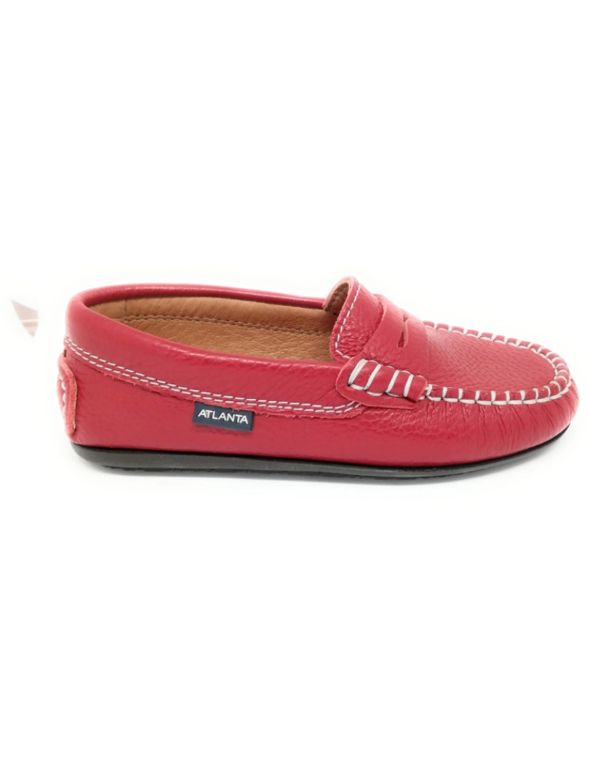 Atlanta - Atlanta Red Leather Moccasins Atlanta 24274-20 (Tallas 20 a 41)