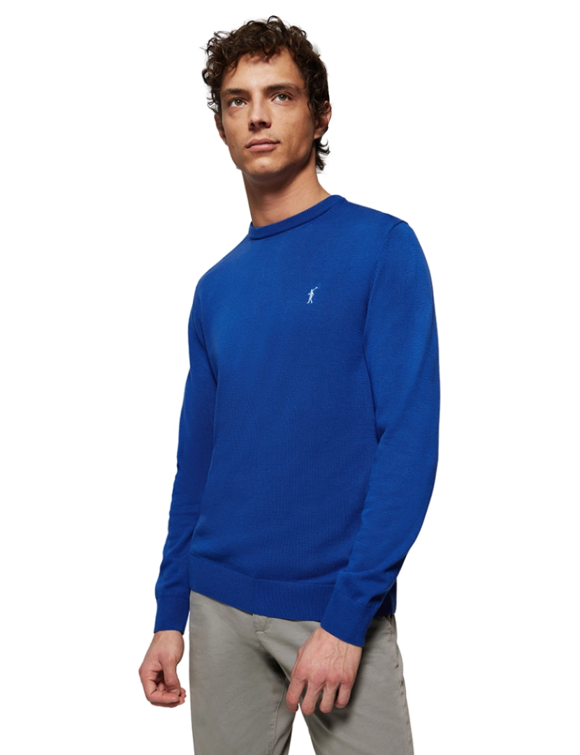 Polo Club - Pullover Homem Rigby Go Classic Vl U 12Gg Azul Royal