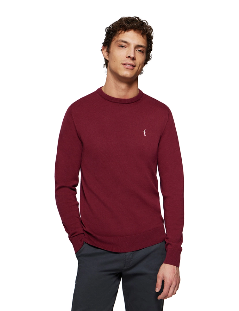 Polo Club - Pullover Homem Rigby Go Classic Vl U 12Gg Bordeaux