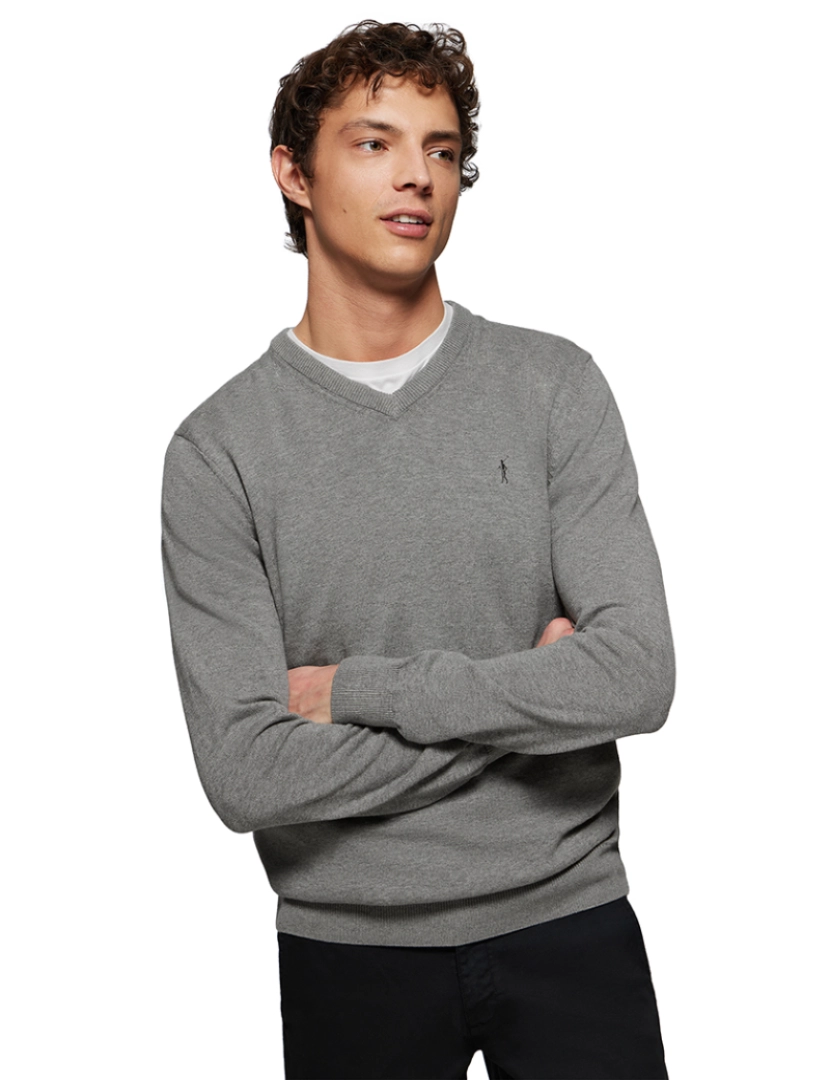 Polo Club - Pullover Homem Rigby Go Classic Vl V 12Gg Cinza