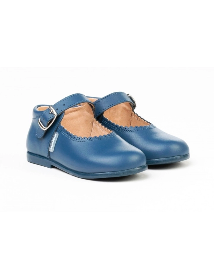 imagem de Little Girl's Blue Leather Goods Angelitos 22605-18 (Tallas 18-34)3