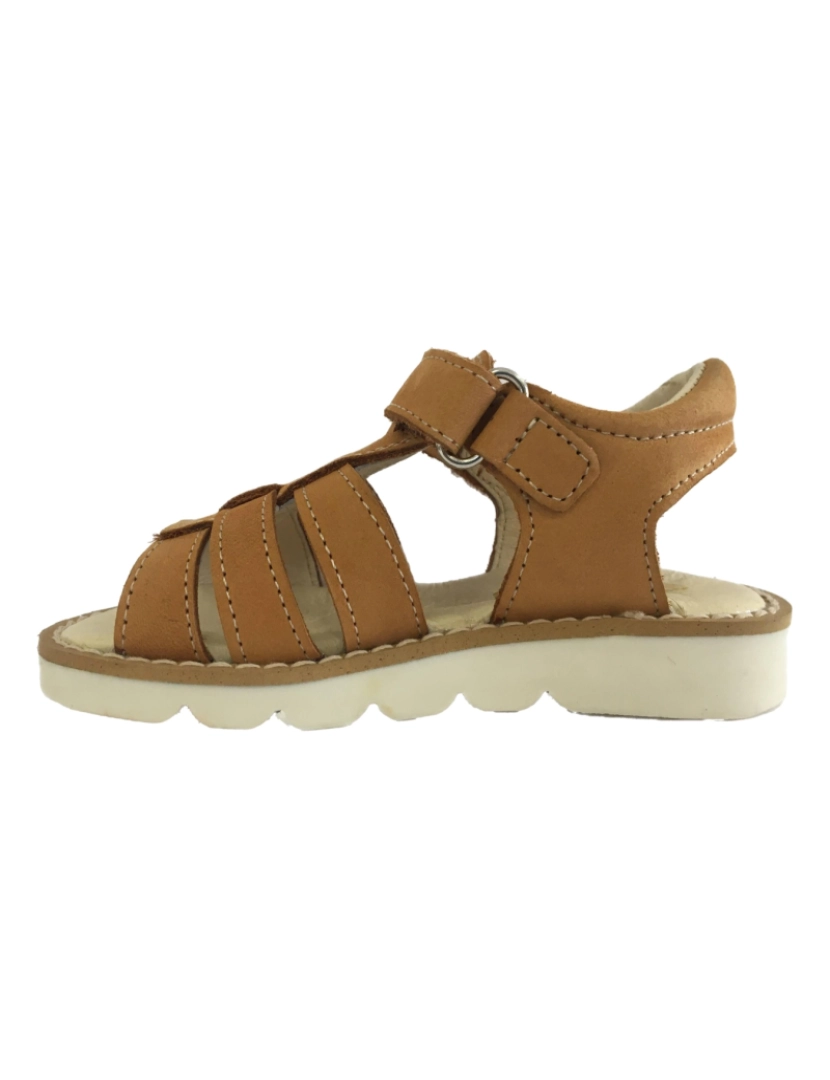 imagem de De Piel Brown De Niño Sandals 25375-22 (Tallas 22-34)1