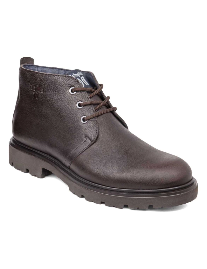 Callaghan - Botas de couro marrom masculino Callaghan 25874-40 (Tallas 40 a 45)