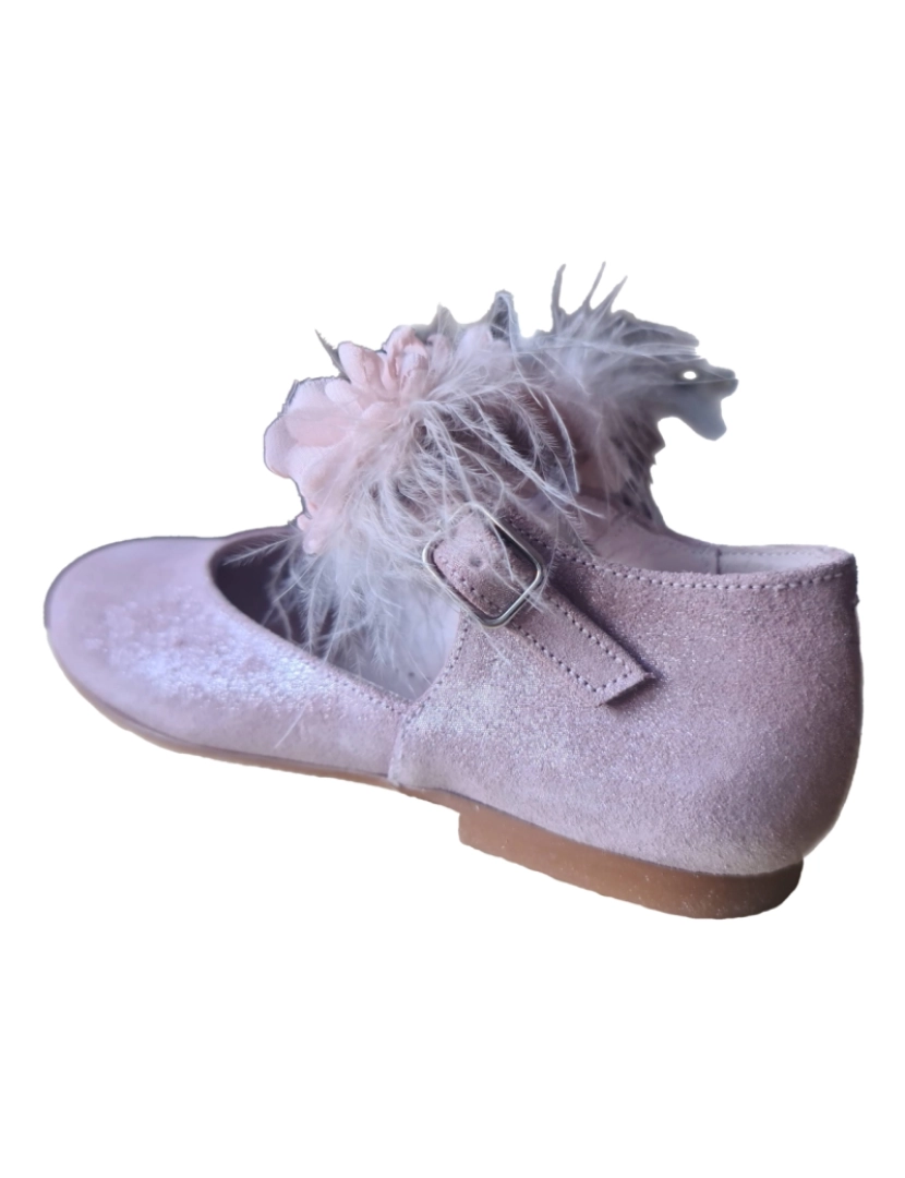 imagem de Moccasines De Piel Rosado De Niña Yowas 25993-28 (Tallas de 28 a 41)2