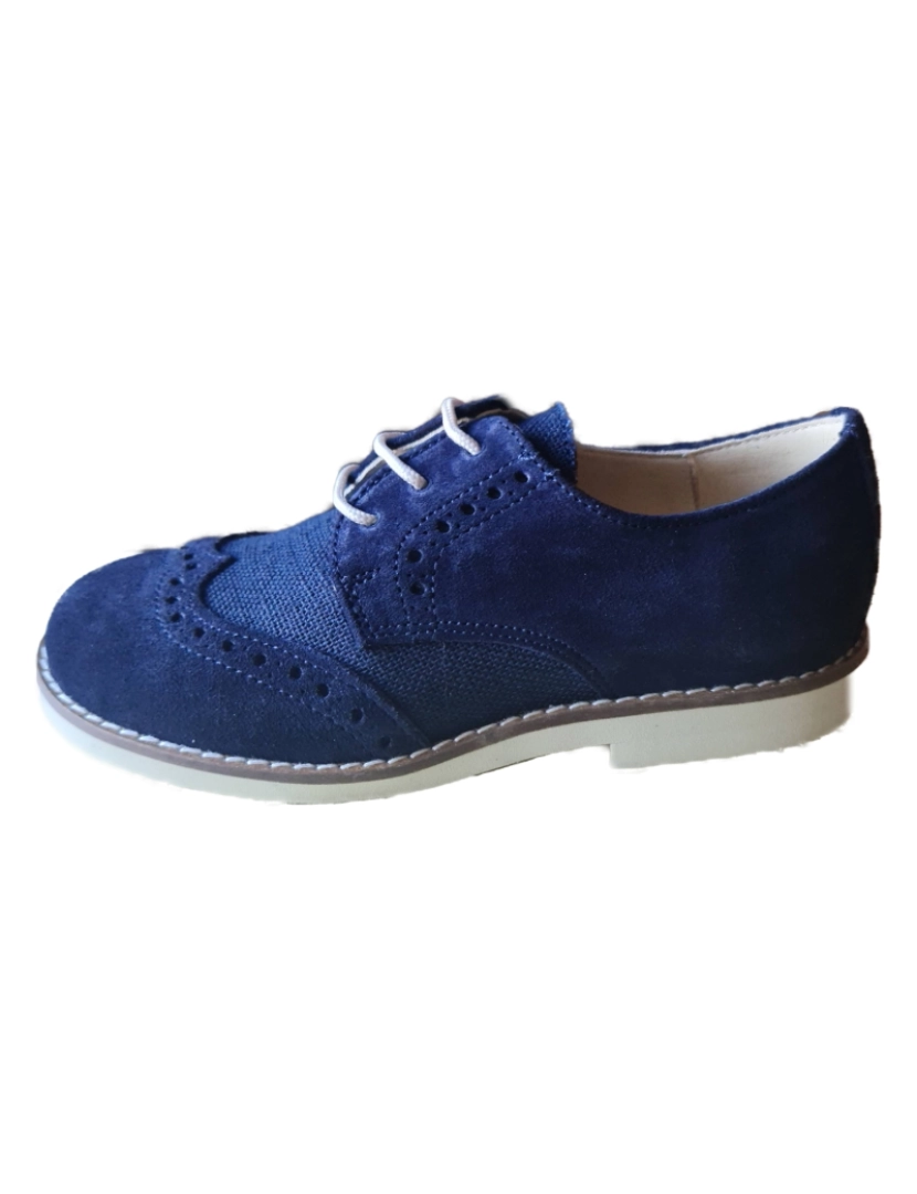 imagem de Mocassins de couro azul Yowas 25994-28 (Sizes 28-41)2