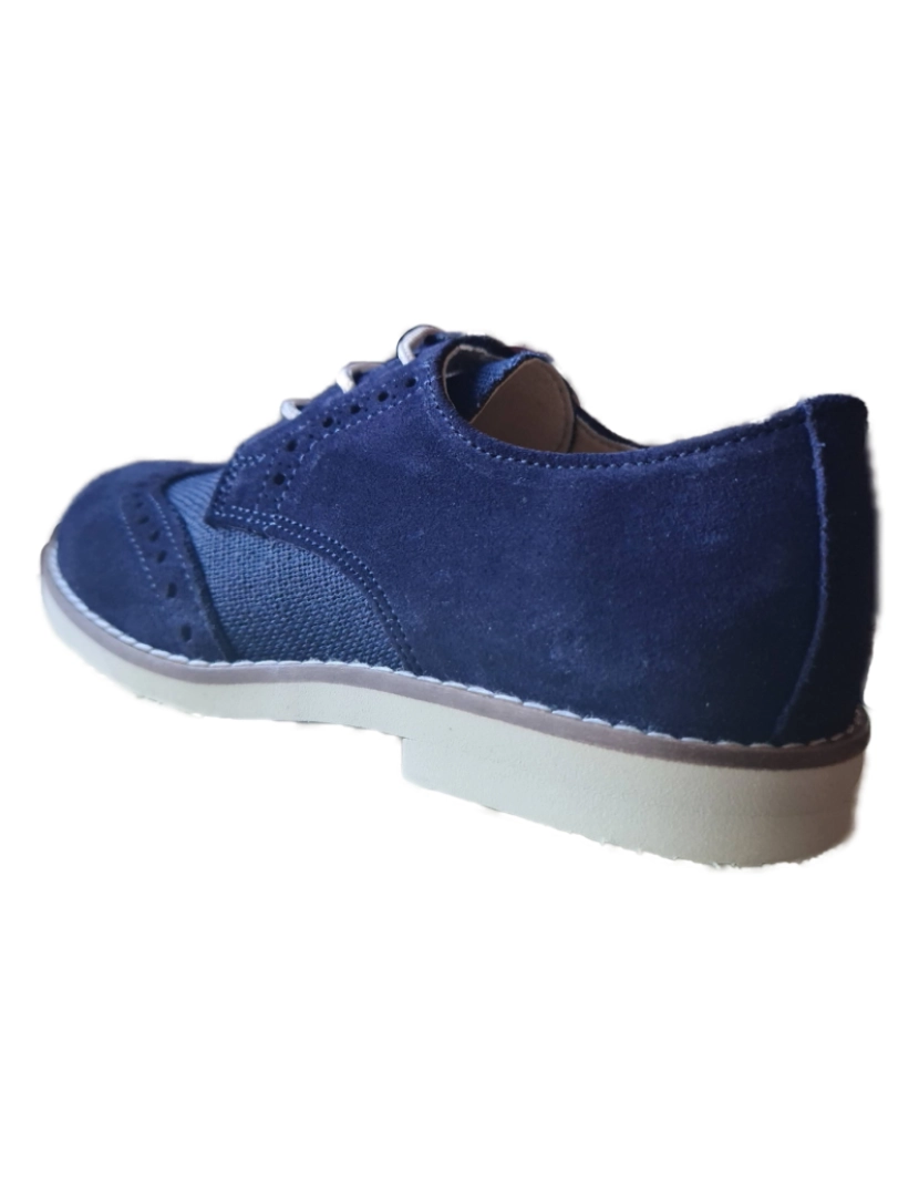 imagem de Mocassins de couro azul Yowas 25994-28 (Sizes 28-41)5