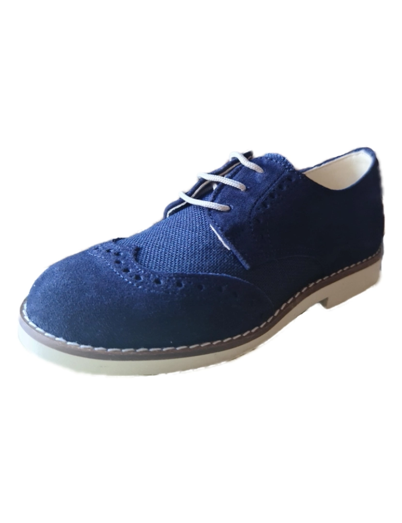 imagem de Mocassins de couro azul Yowas 25994-28 (Sizes 28-41)6