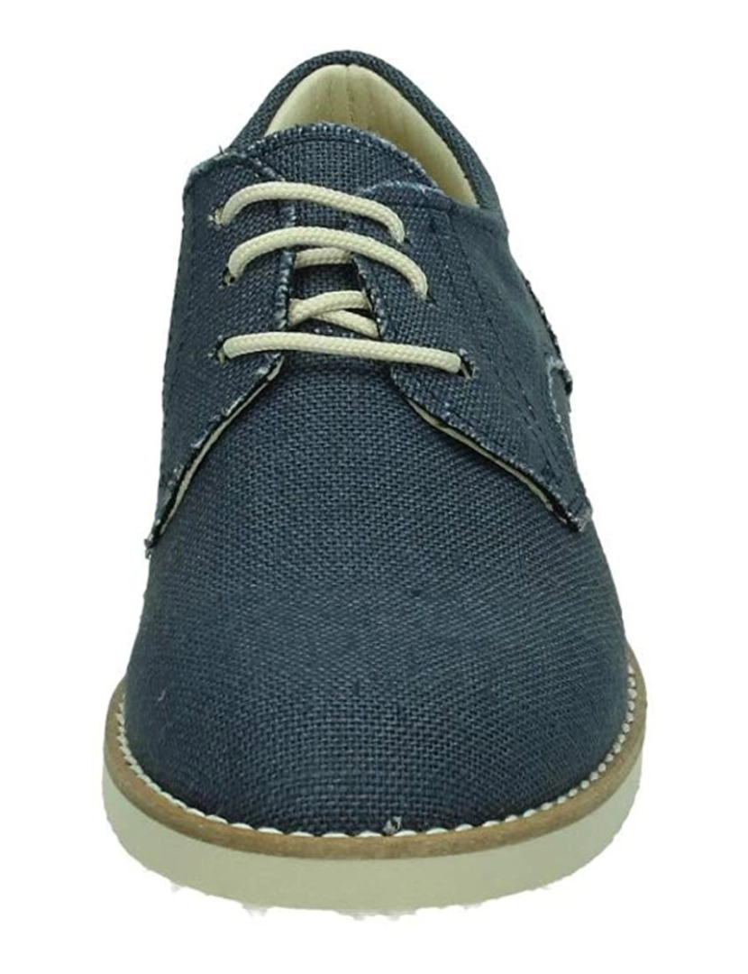 imagem de Mocassins de couro azul Yowas 25858-29 (Tallas 29-41)4