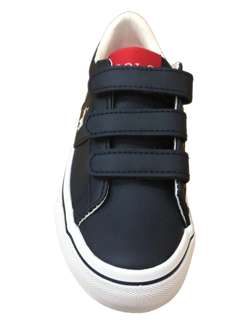 imagem de Polo Ralph Lauren azul couro esportes sapatos 26213-27 (Tallas 27 A 34)2