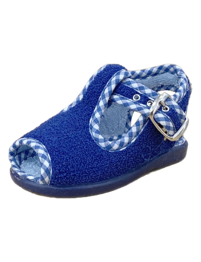 imagem de Sapatos de casa azul do bebê 14106-19 (Tallas 19-27)2