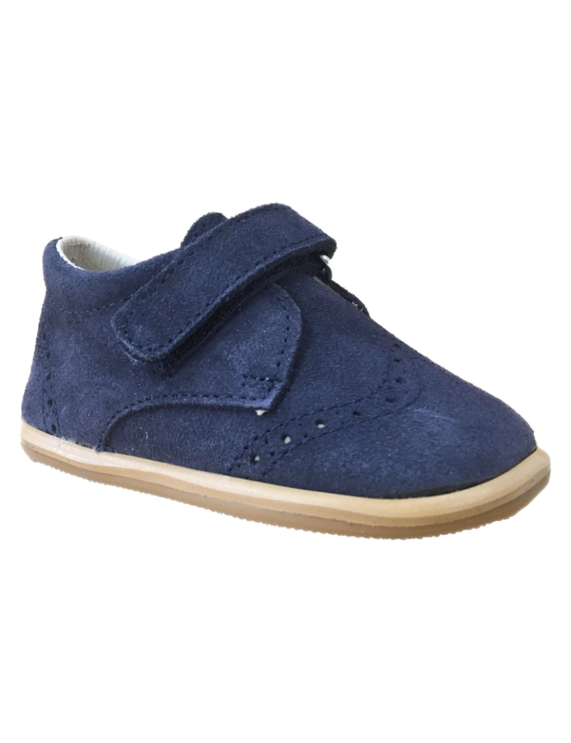 imagem de Sapatos de couro azul do bebê 26633-17 (Tallas de 17 a 27)2