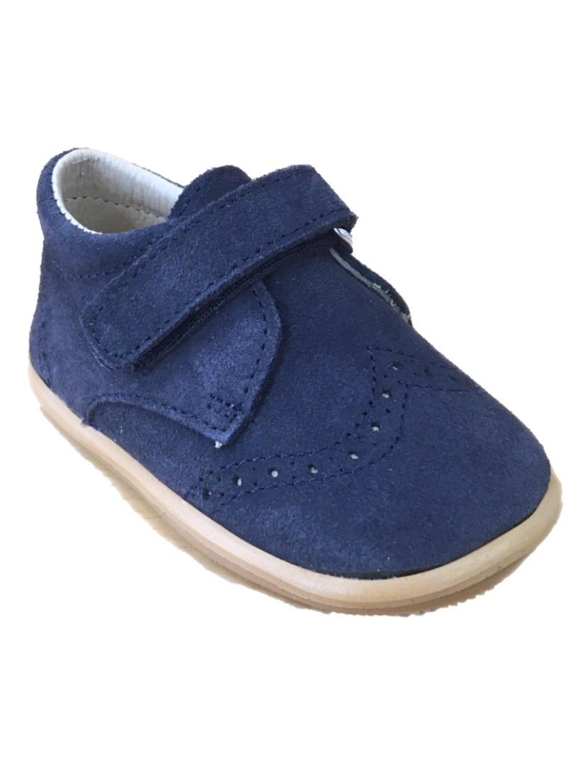 imagem de Sapatos de couro azul do bebê 26633-17 (Tallas de 17 a 27)3