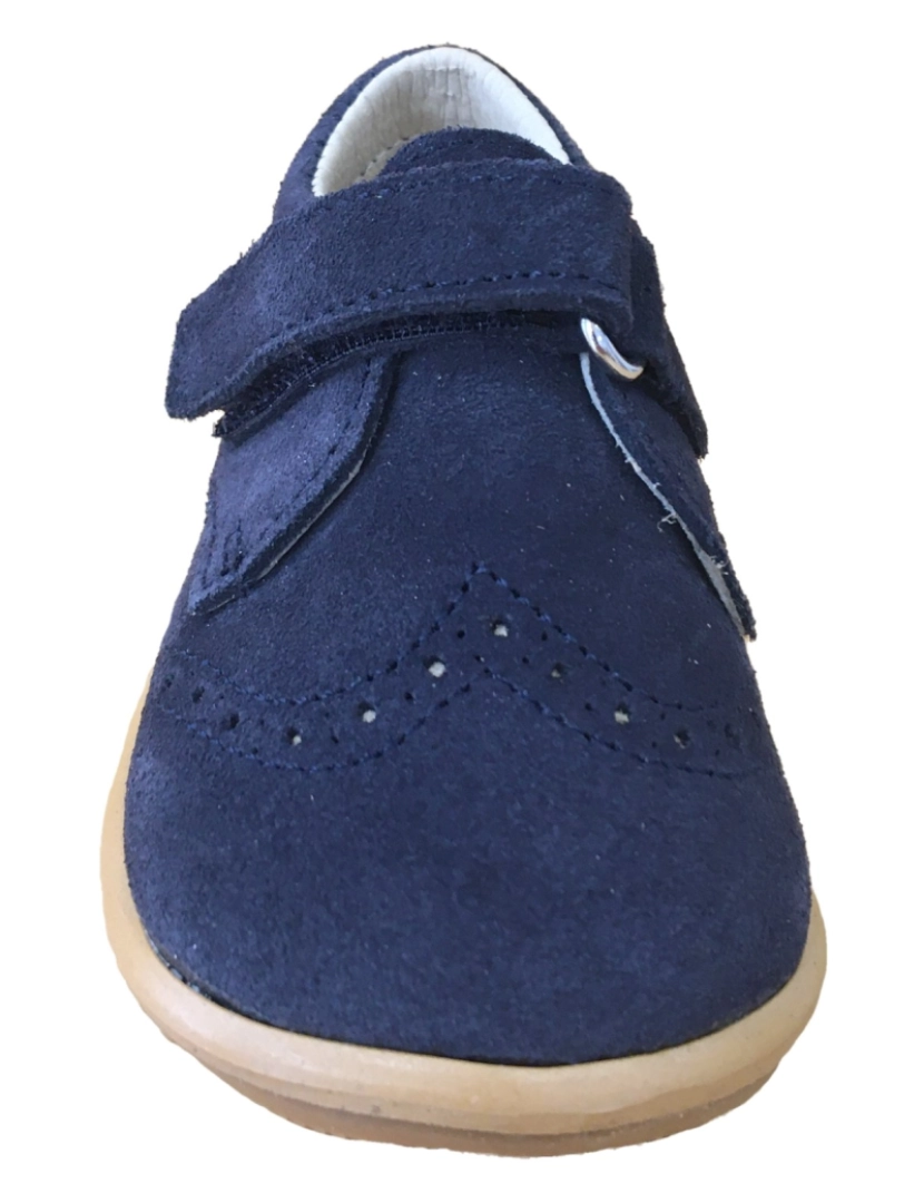 imagem de Sapatos de couro azul do bebê 26633-17 (Tallas de 17 a 27)4