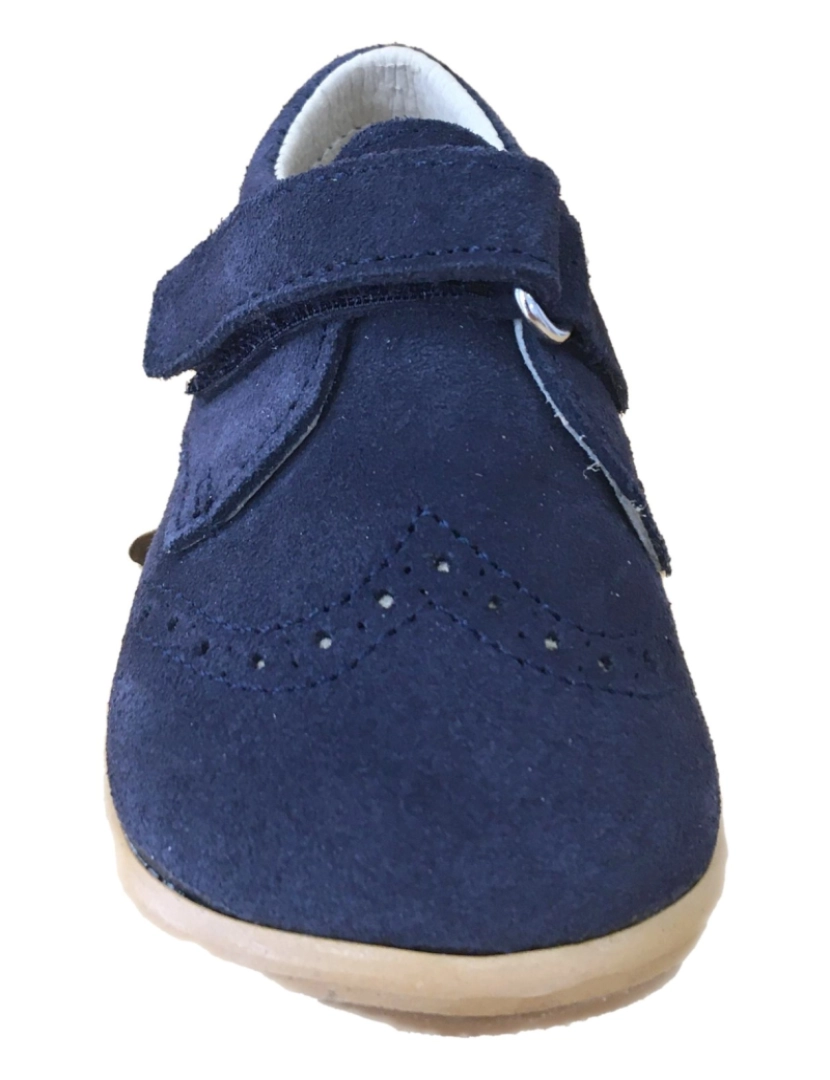 imagem de Sapatos de couro azul do bebê 26633-17 (Tallas de 17 a 27)6