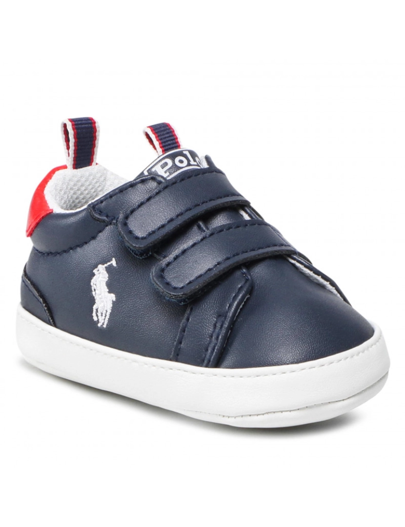 Polo Ralph Lauren - Padrão de couro azul bebê Ralph Polo Lauren 26646-17 (Tallas 17-19)