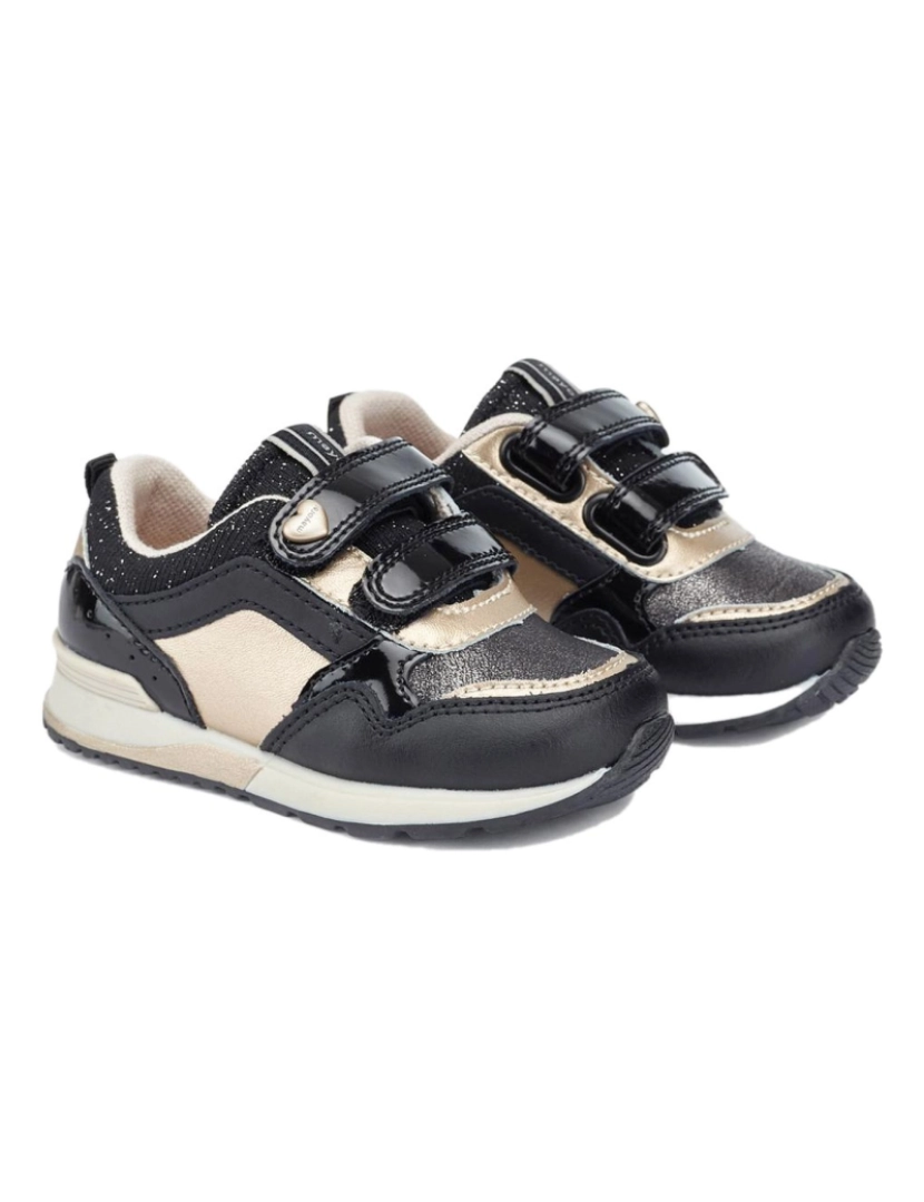 imagem de Sapatos de esporte Black Elderly Girl Couro 26441-20 (Tallas 20-25)2