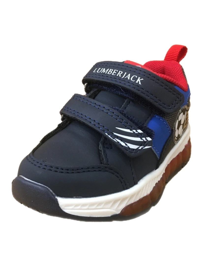imagem de Sapatos de esportes de couro azul Lumberjack 26806-20 (Tallas 20 a 26)3