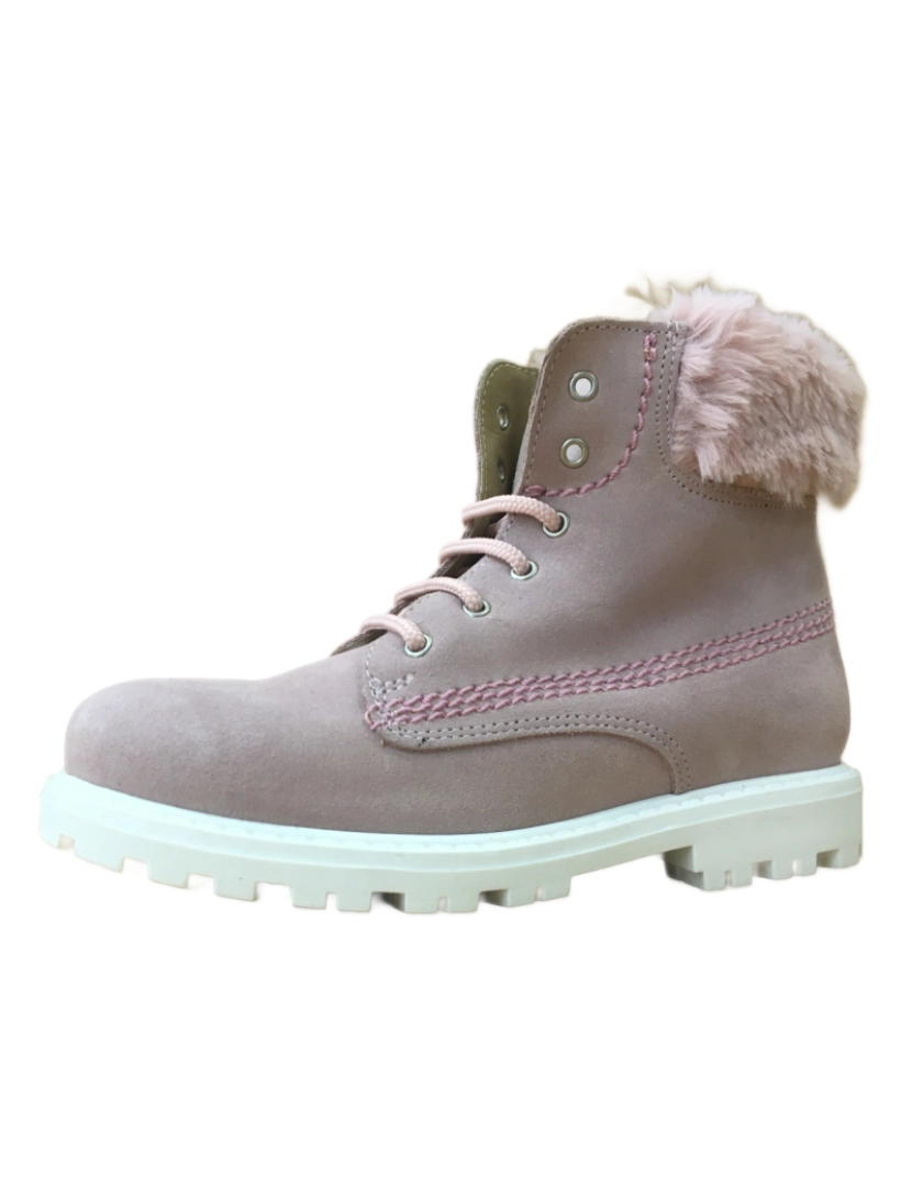 Yowas - Botas de couro rosa Yowas 26799-31 (Tallas 31-41)