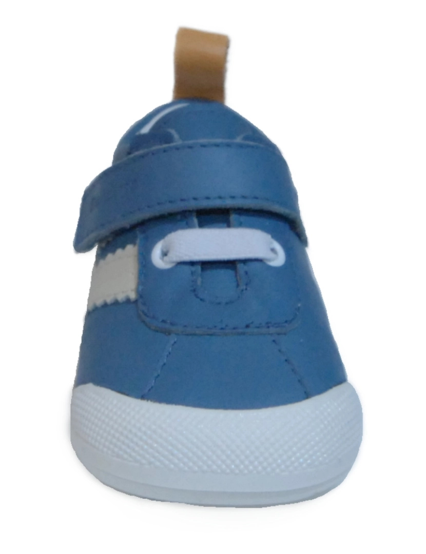 imagem de Sapatos de couro azul do bebê 27065-18 (Tallas 18-25)4