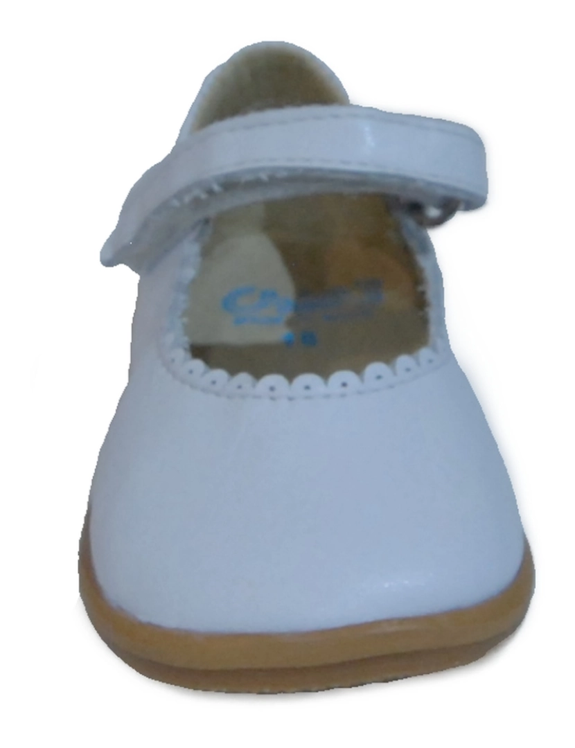 imagem de Sapatos brancos da pele das meninas 27068-18 (Tallas 18-25)3